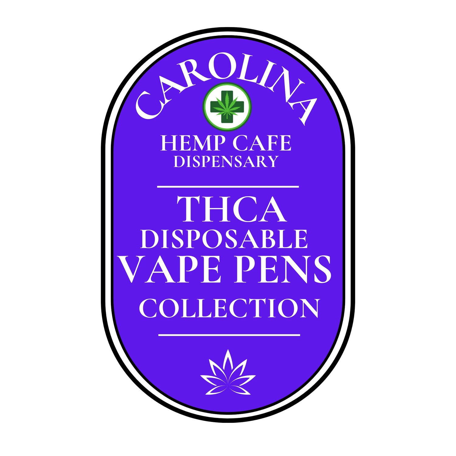 Disposable Carolina Hemp Cafe
