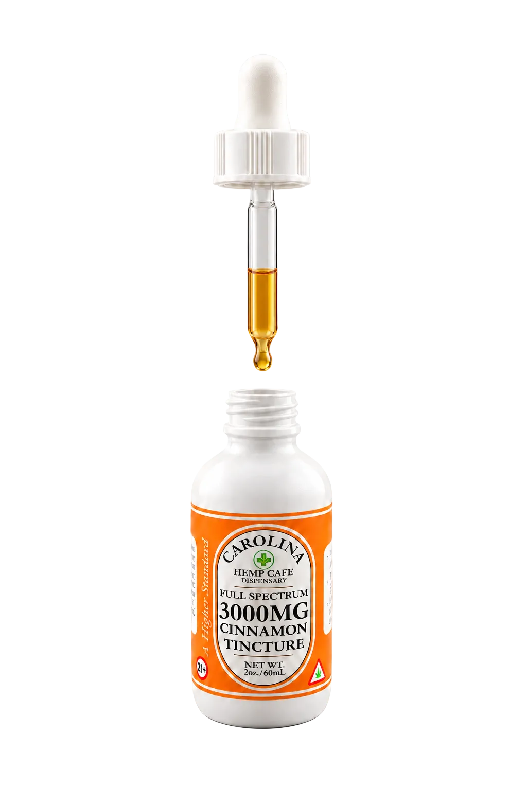 Full Spectrum THC:CBD Tincture, Sugar-Free, Fast Acting!