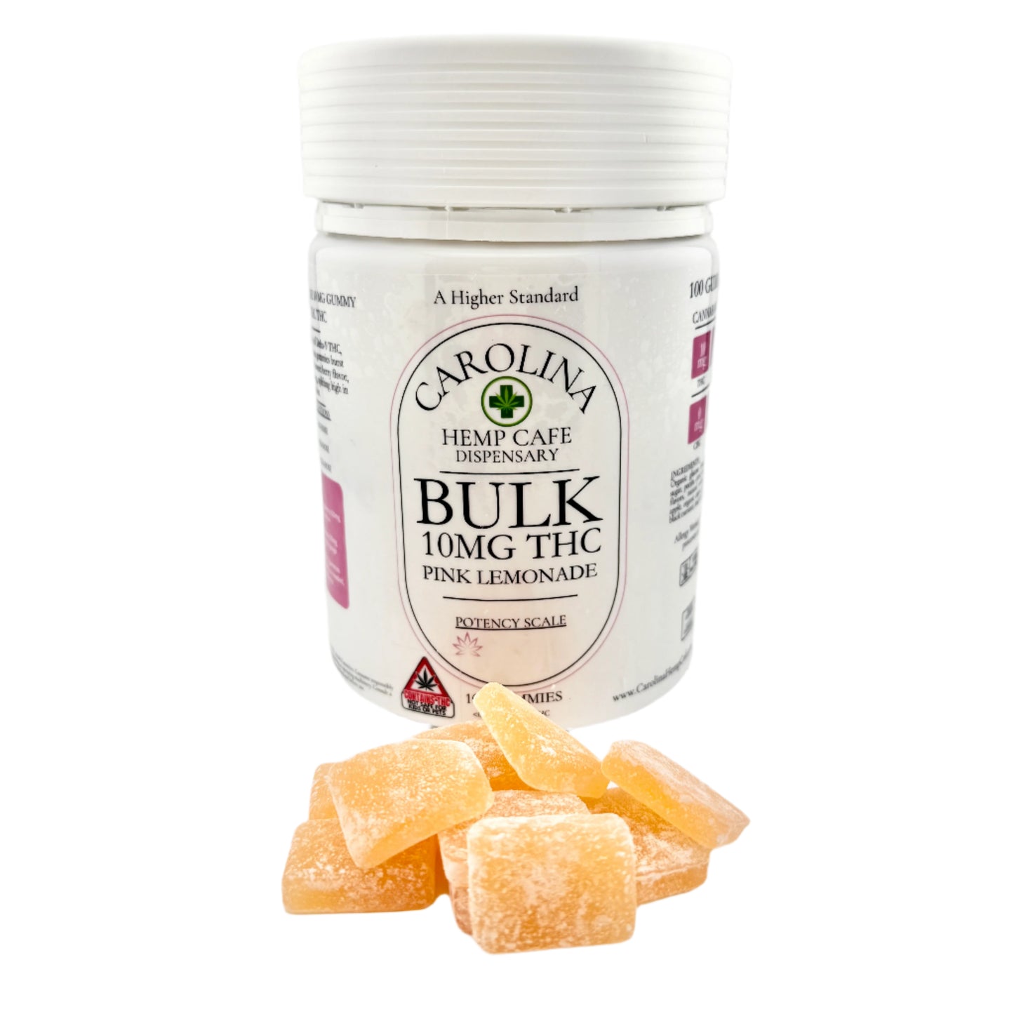 Bulk 10mg THC Gummies – Blueberry, Cherry & Pink Lemonade | Delta-9 Edibles