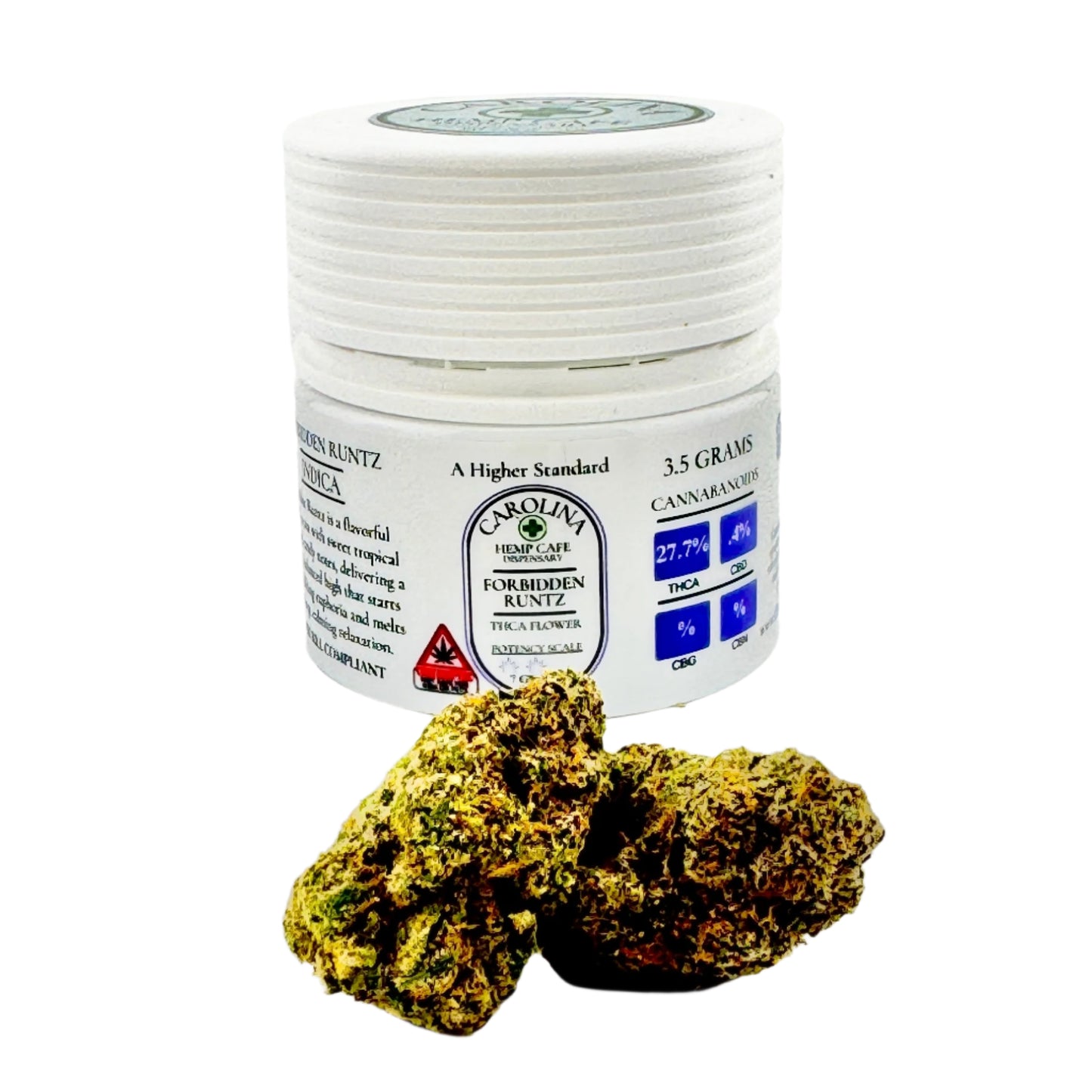 FORBIDDEN RUNTZ – 27.7% THCA (Indica)