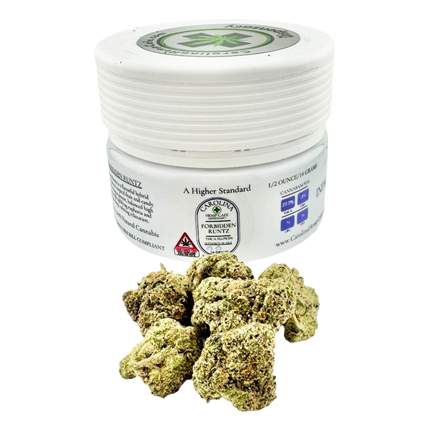 FORBIDDEN RUNTZ – 27.7% THCA (Indica)