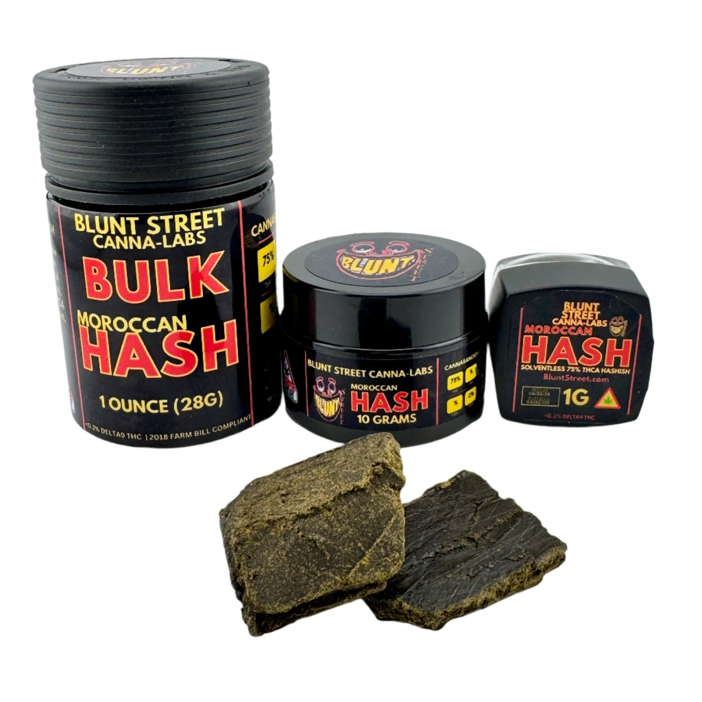 Moroccan THCA Hash – 75% THCA