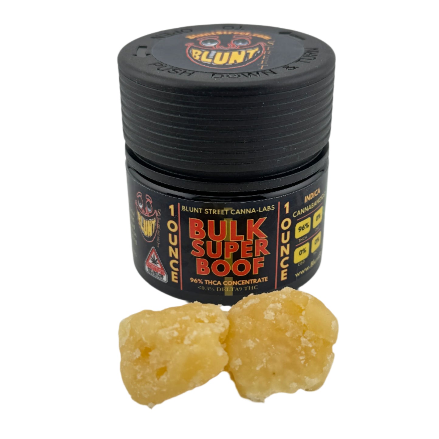 Bulk Super Boof THCA Crumble | Hybrid | 96.2% THCA