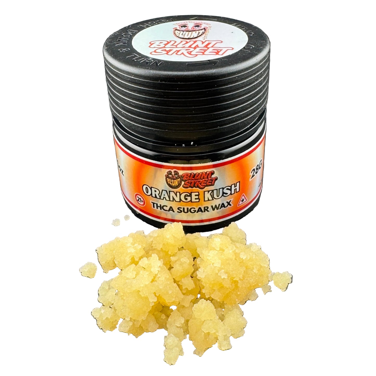 Bulk Orange Kush Live Resin THCA Sugar Wax | Premium Concentrate