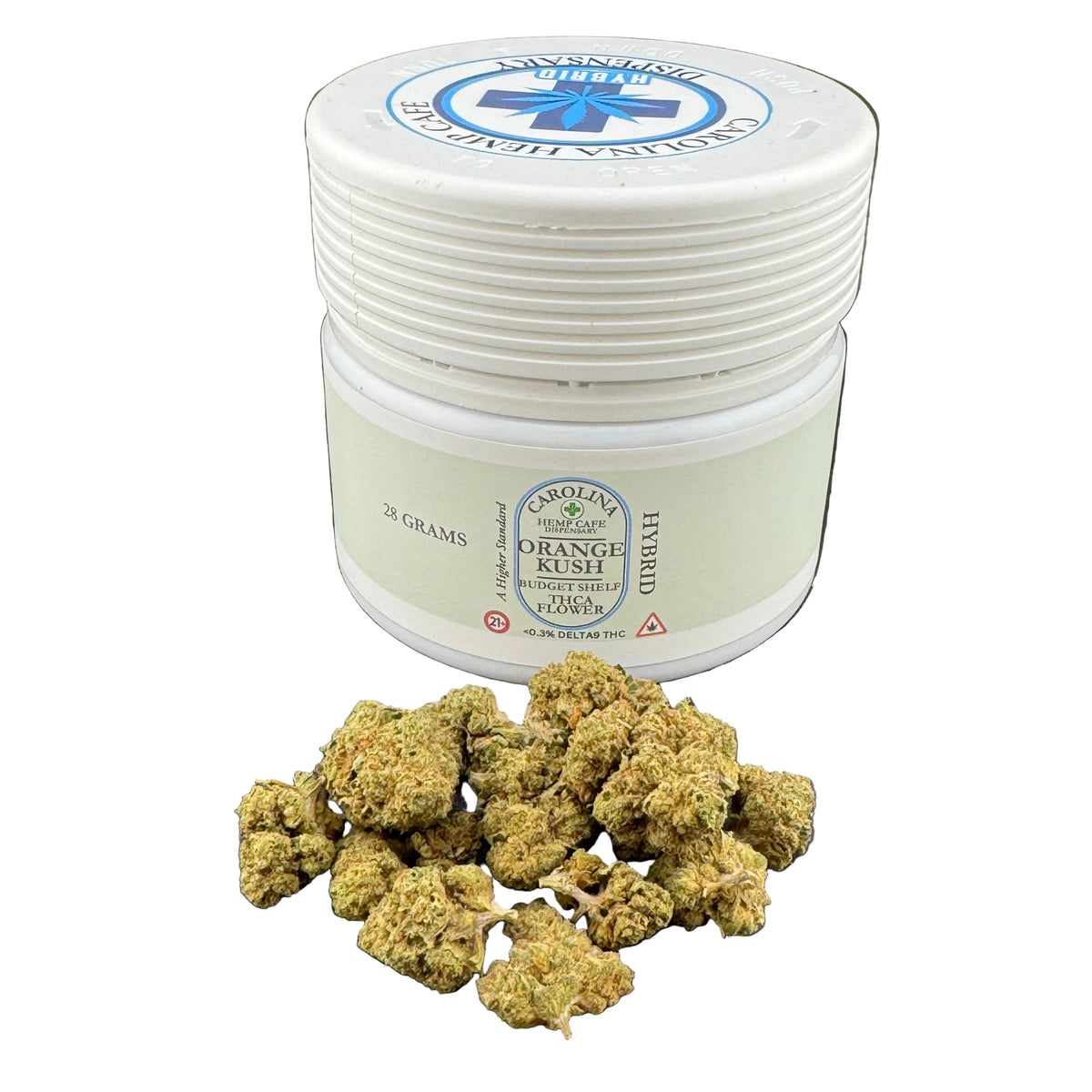 Orange Kush Budget THCA Flower | Indica Hybrid