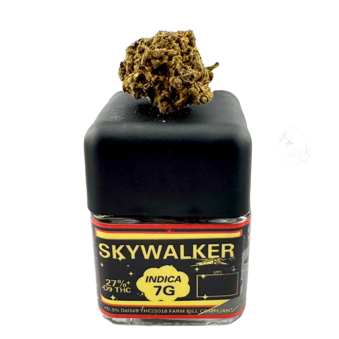 Galactic Smuggler’s Bundle – 3 x 7g THCA Flower + Mini Bubbler + Vader Grinder