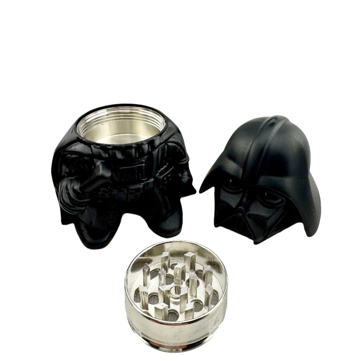 Galactic Smuggler’s Bundle – 3 x 7g THCA Flower + Mini Bubbler + Vader Grinder