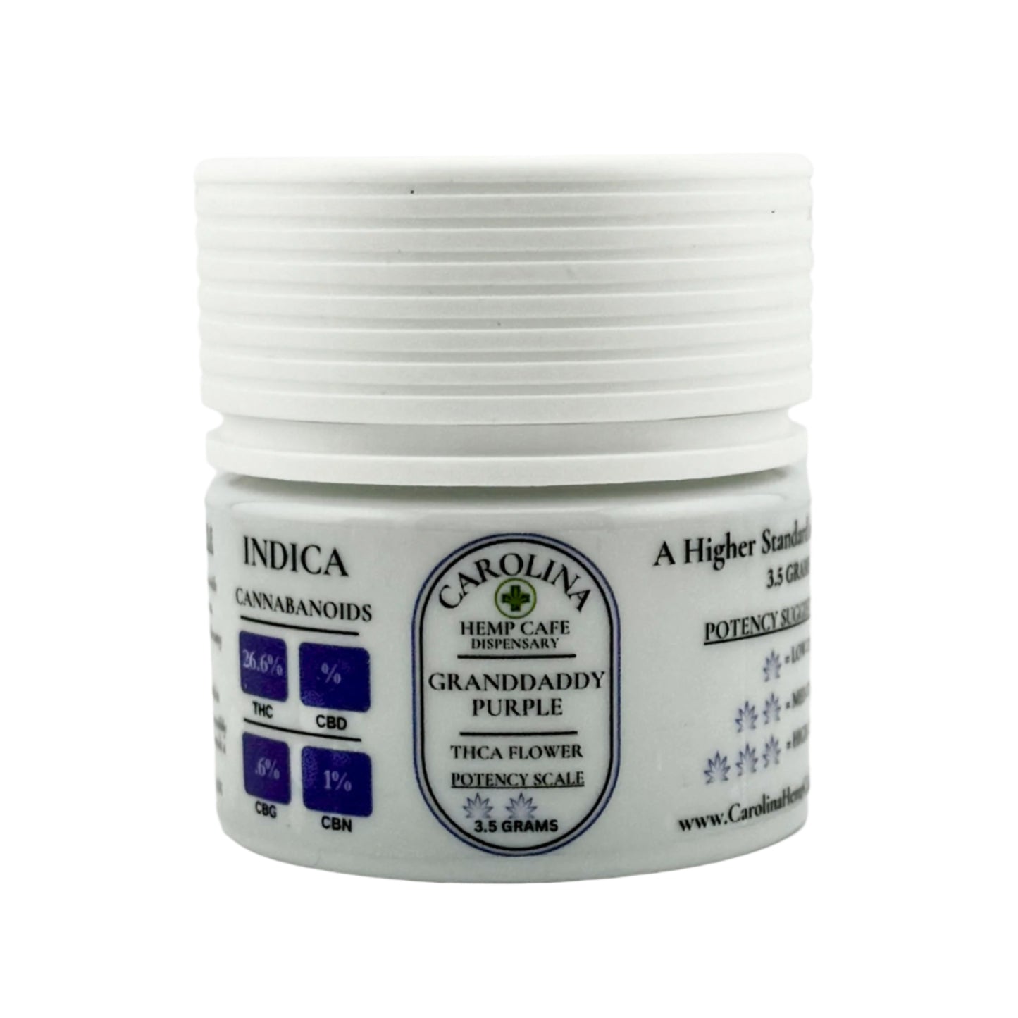 Granddaddy Purple Exotic THCA Flower - 26.6% THCA, Indica