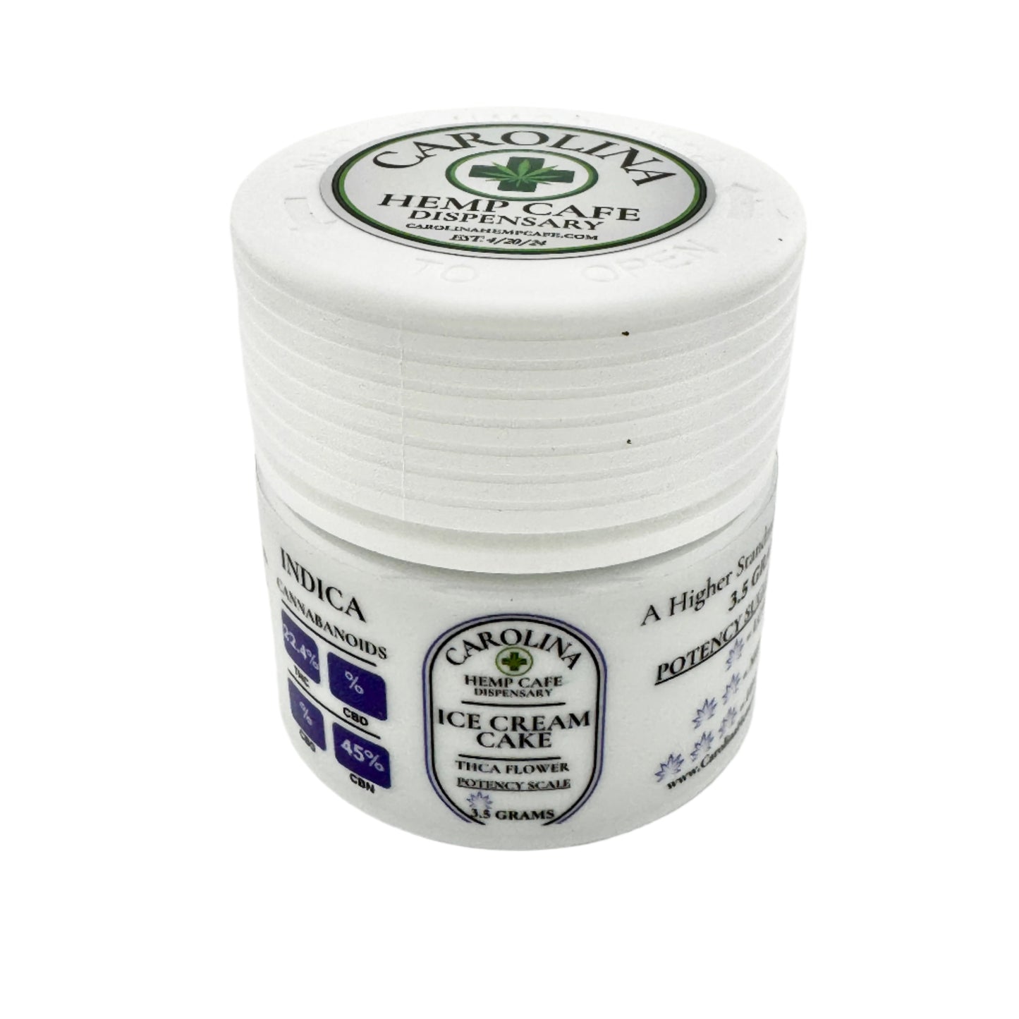 Ice Cream Cake THCA Flower - 22.3% THCA, Indica