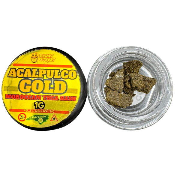 Acapulco Gold THCA Hash | Classic Euphoric Effects – Carolina Hemp