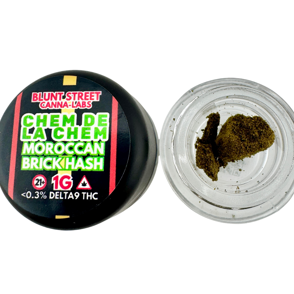Chem De La Chem THCA Moroccan Brick Hash | 75% THCA | Full Spectrum