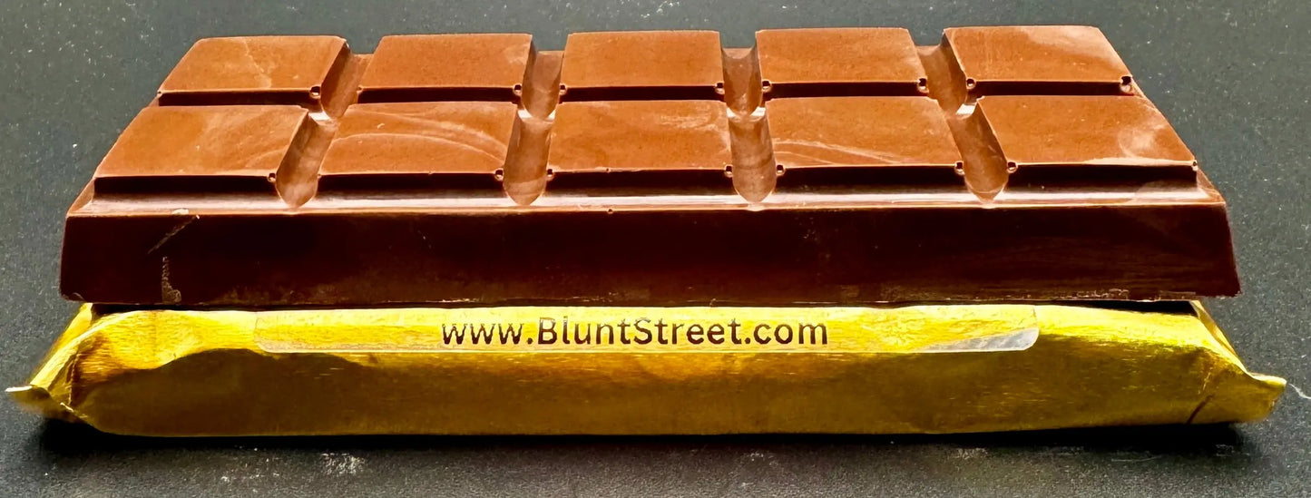 BLUNTBAR 300mg Delta 9 THC Chocolate Bar, Edible, Shareable, 25mg squares Product vendor Edible Gummy  Carolina Hemp Cafe