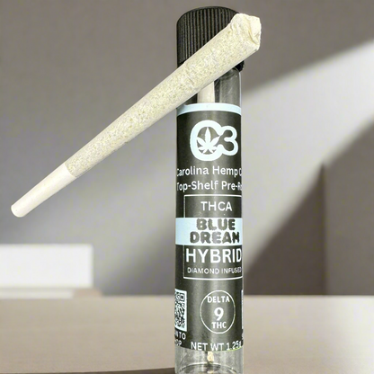 Pre-Rolls: Infused THCA Diamond - 1.25g, 6 Top-Shelf Strains, 40% Delta-9 THC