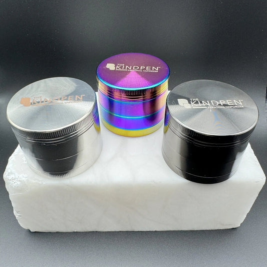 Aluminum Tri-Level Herb Grinder The King Pen