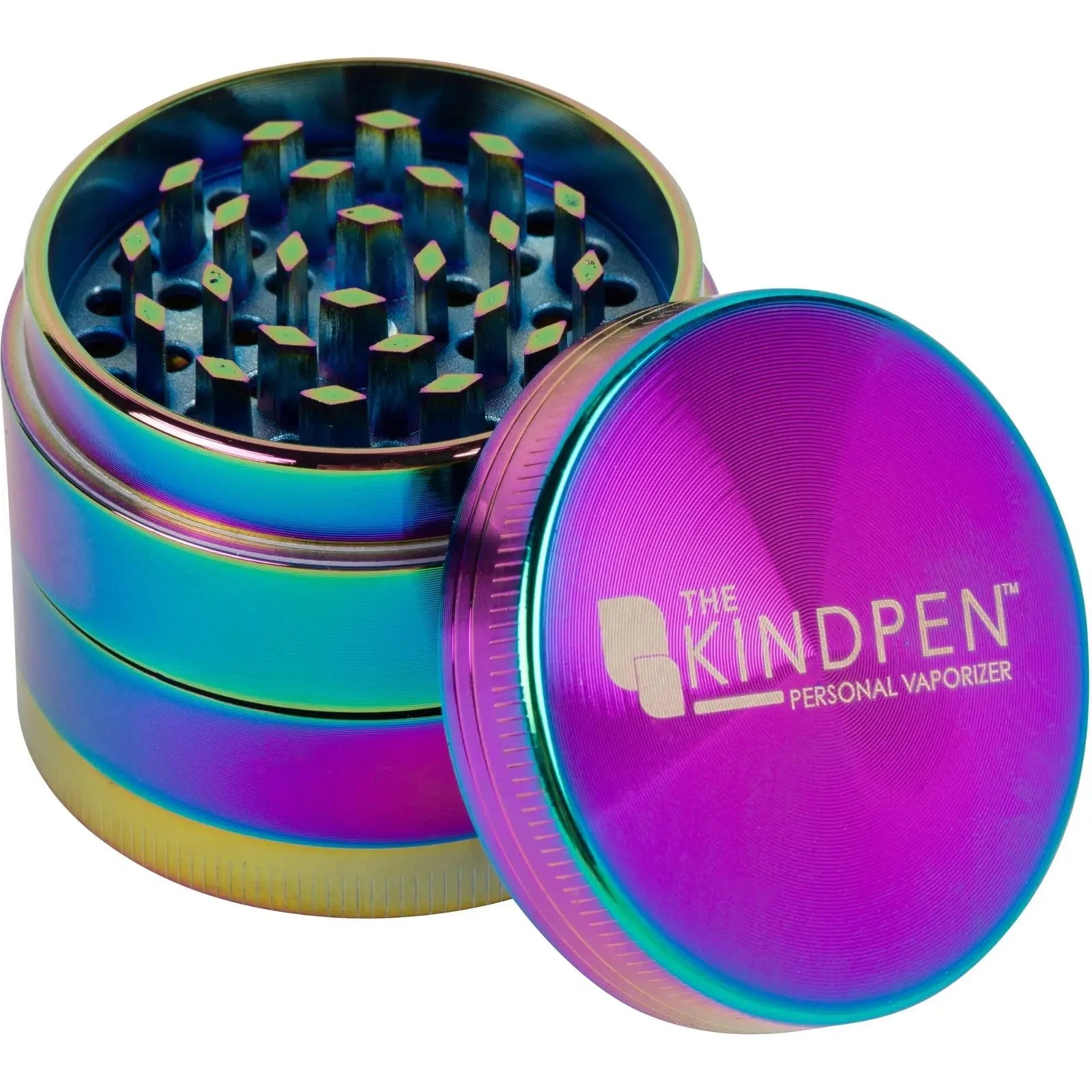 Aluminum Tri-Level Herb Grinder The King Pen