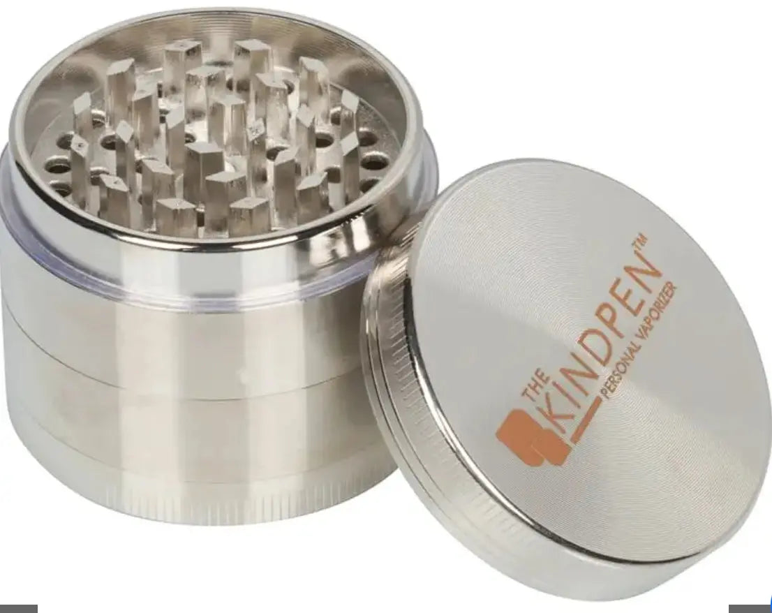 Aluminum Tri-Level Herb Grinder The King Pen