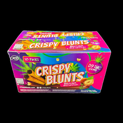 Crispy Blunts - Hazelnut Chocolate Cream (100mg D9) | 2 Sticks (1.5 oz), Edibles, Gummies, D9 THC Carolina Hemp Cafe