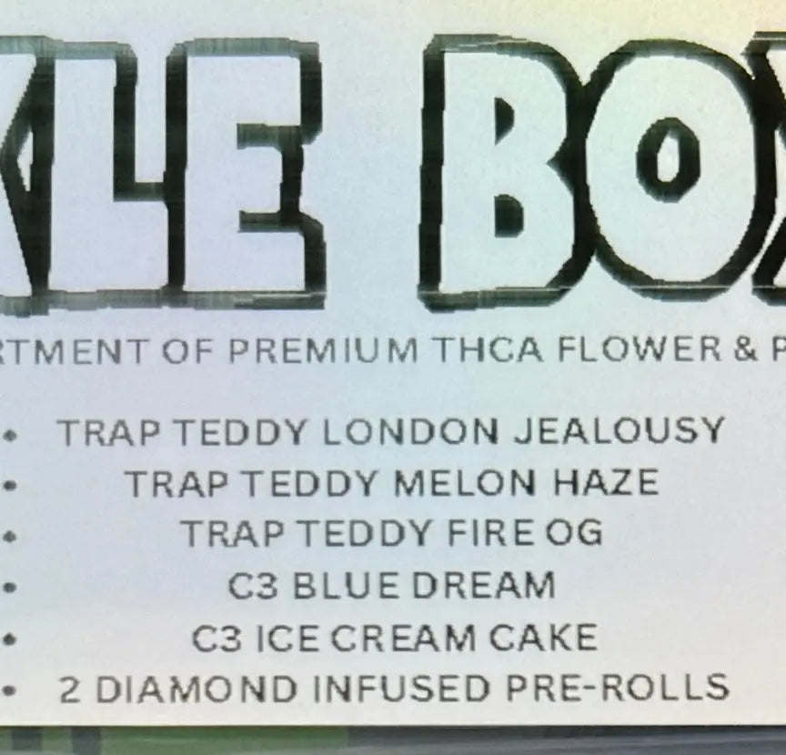 "The Tackle Box" - An Assortment of THCa Flower and Pre-Rolls Carolina Hemp Cafe