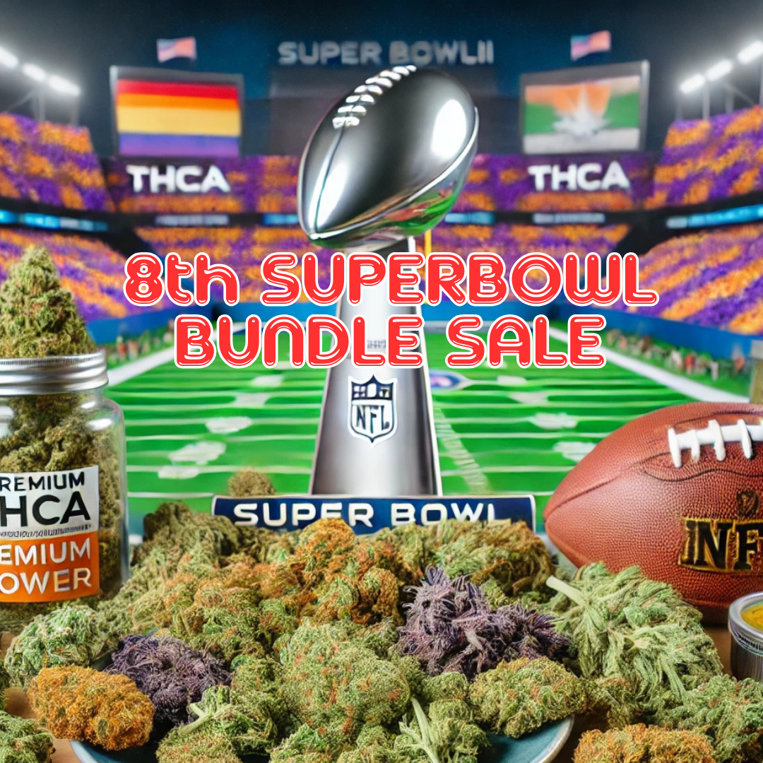 Super Bowl Sunday 8th Sale: Ultimate THCA Flower Bundle | 7 Premium Strains