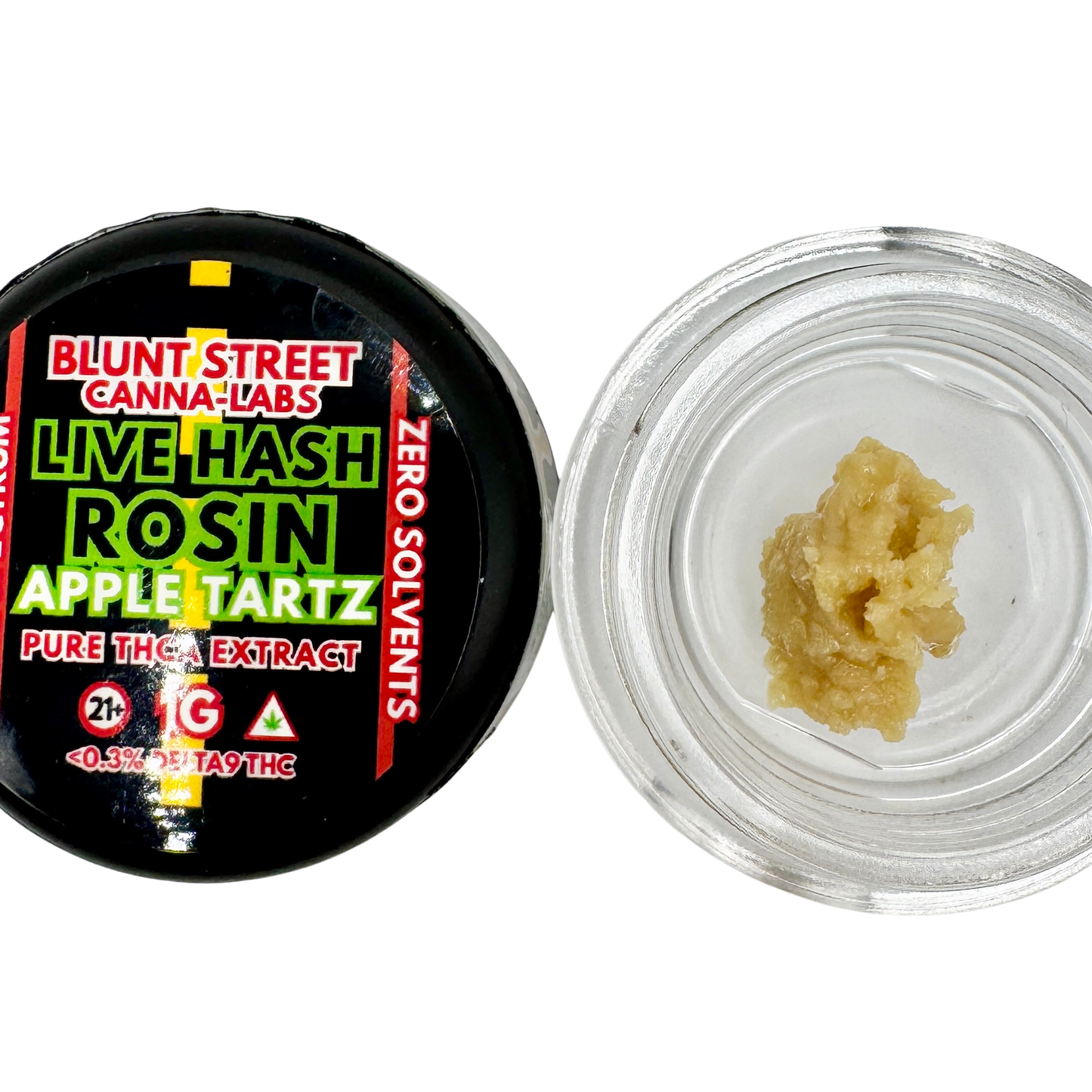 Apple Tartz Live Hash Rosin – Solventless THCA | Full Spectrum