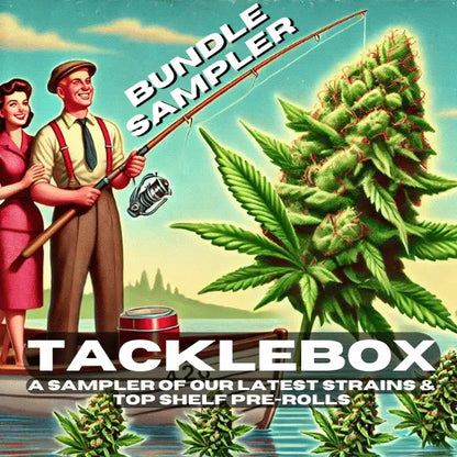 Sampler Bundle: Tackle Box - An Assortment of THCa Flower and Pre-Rolls Product vendor Combo Packs  Carolina Hemp Cafe