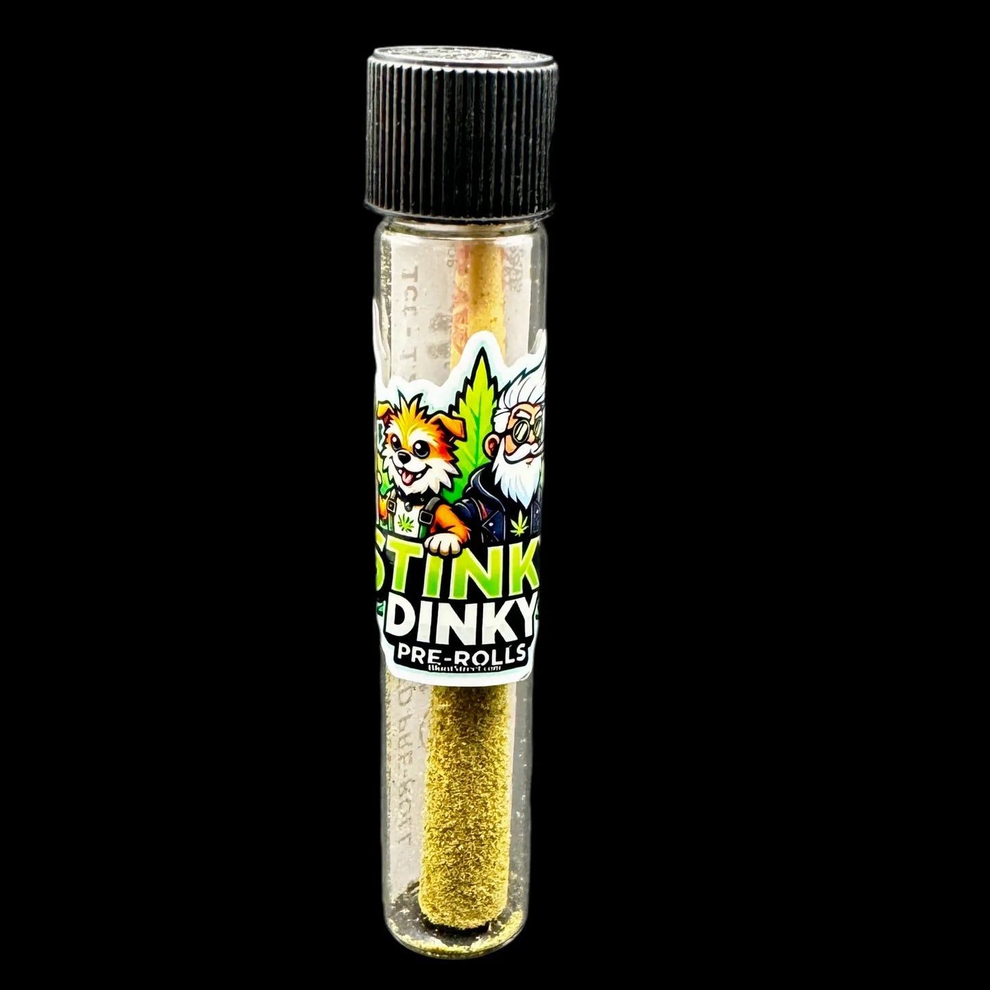 Stinky Dinky's Double Infused Pre-Roll - King Size 1.25G 109mm, Infused Inside and Out with THCA Diamonds, Kief and Sugar Wax Product vendor Pre-Roll  Carolina Hemp Cafe