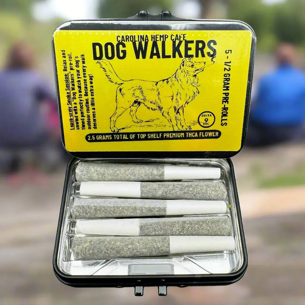 A 5 Pack of Dog Walkers Pre-Rolls