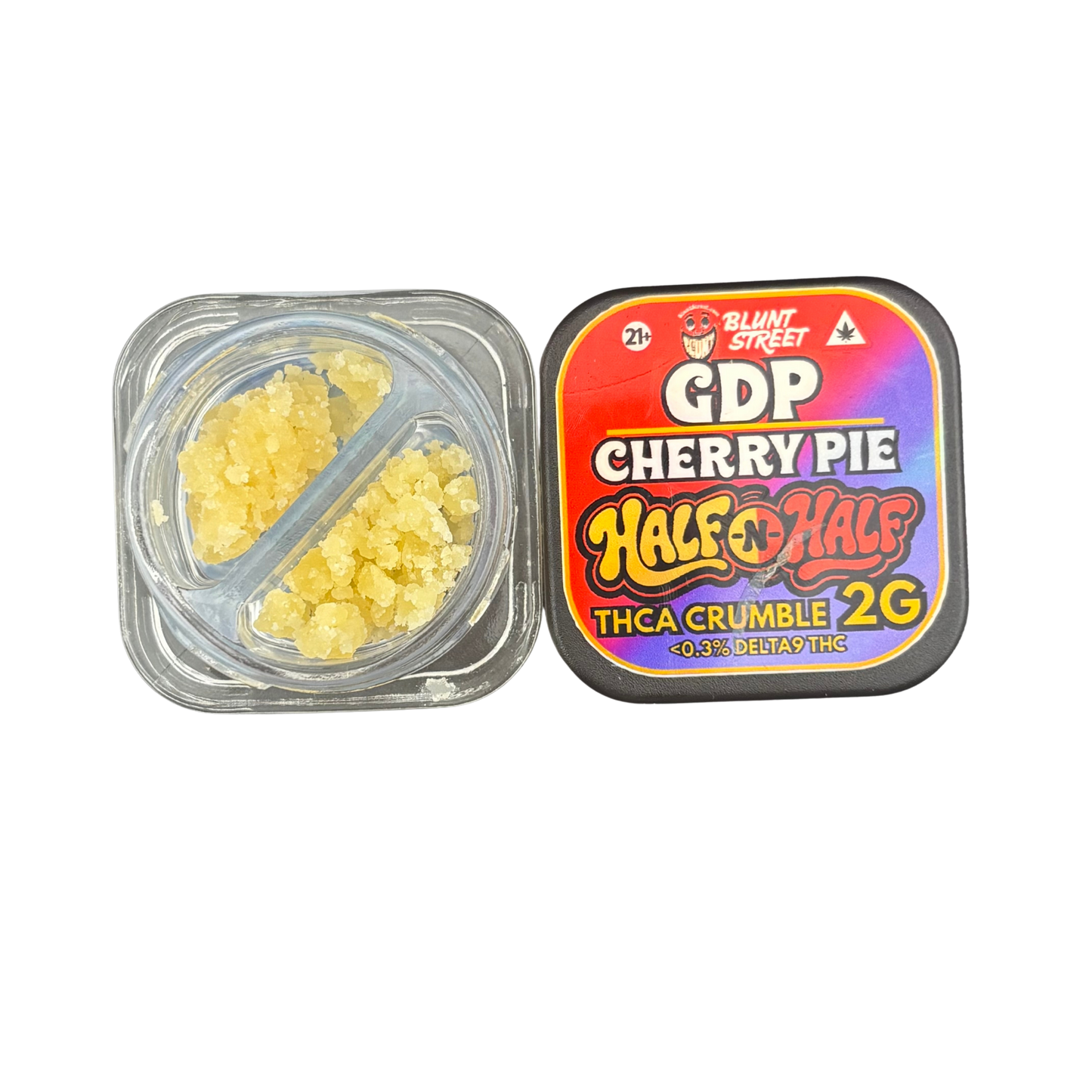 HALF & HALF Bundle| 2G THCA Crumble and Live Resin | 2 Strain Concentrate Combo | Blunt Street