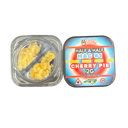 HALF & HALF Bundle| 2G THCA Crumble and Live Resin | 2 Strain Concentrate Combo | Blunt Street