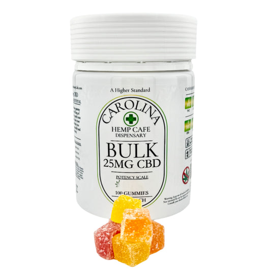 Bulk Broad-Spectrum 25 CBD Gummies