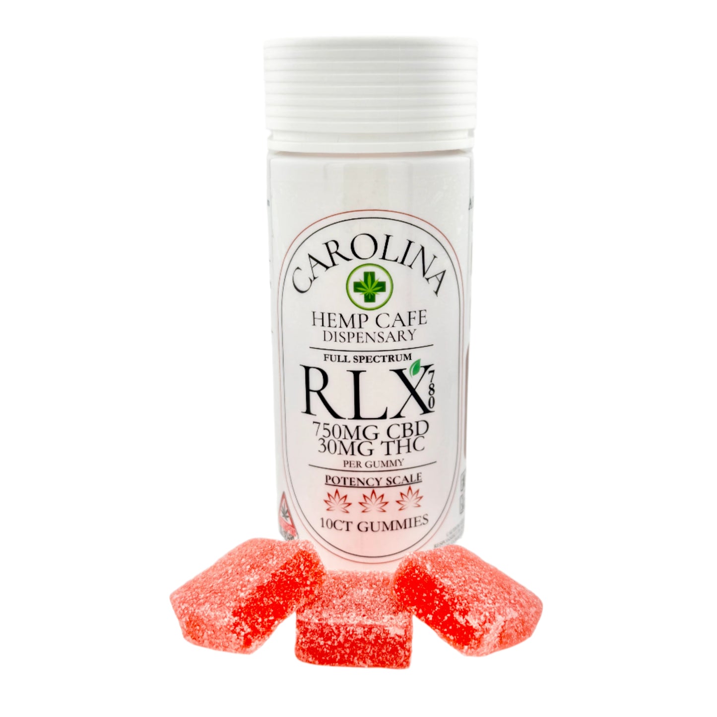 RLX780 Gummies – 750mg CBD & 30mg THC