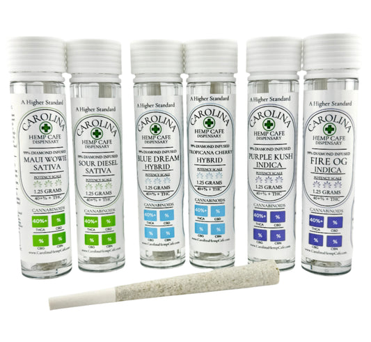 THCA Pre-Rolls - Premium THCA Diamond-Infused Singles