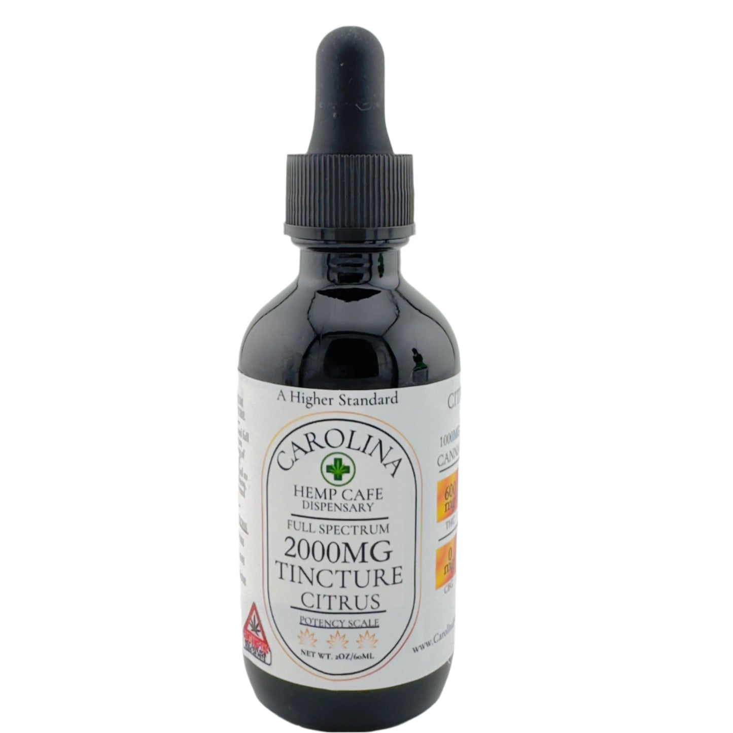 Full Spectrum THC:CBD Tincture, Sugar-Free, Fast Acting!