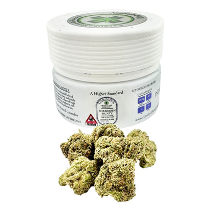 FORBIDDEN RUNTZ – 27.7% THCA (Indica)