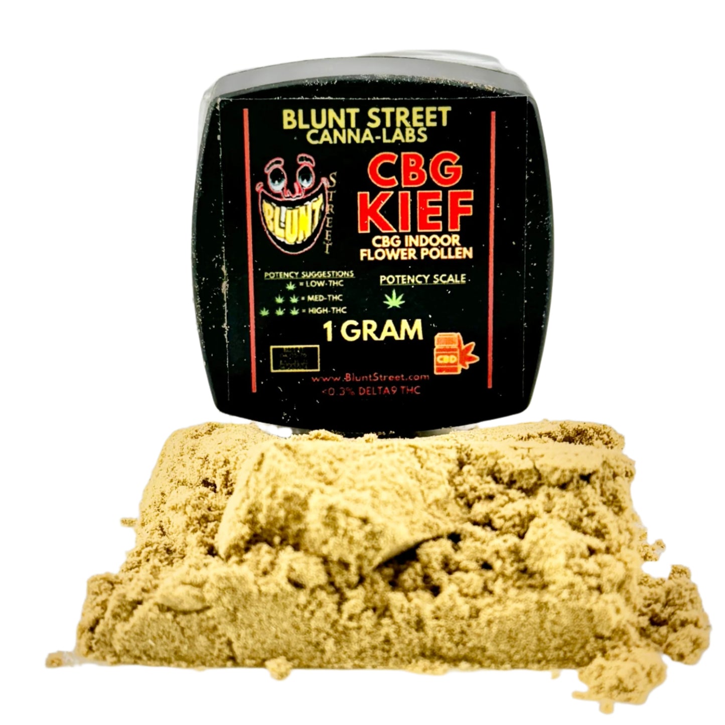 CBG Kief – Add Focus and Energy to Your Bowl, Bong, or Pre-Roll