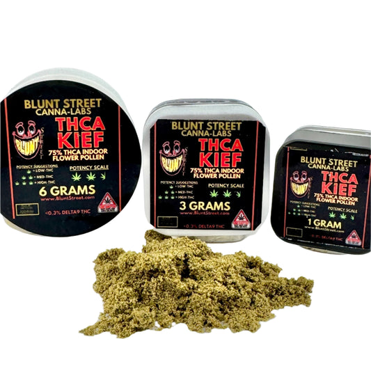 THCA Kief - 75% THCA Indoor Flower Pollen