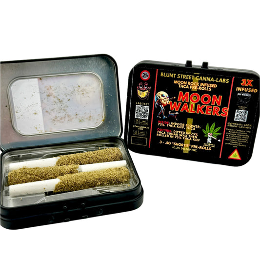 THCA Pre-Rolls - Moon Walkers .5g 3-Pack