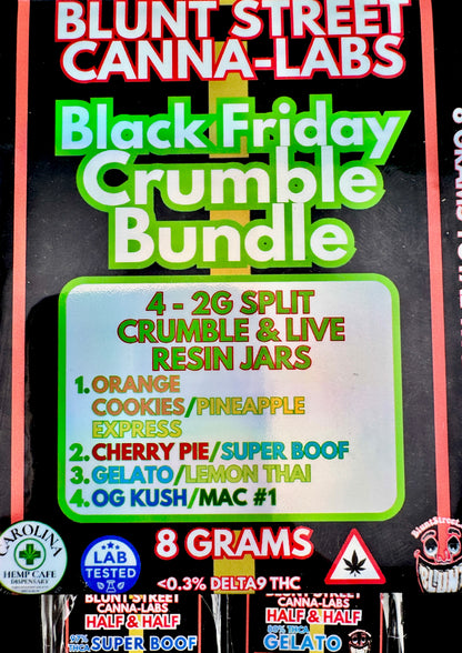 Black Friday Sale | 8G Concentrate Bundle – 8 Strains, 8 Grams | Limited Time