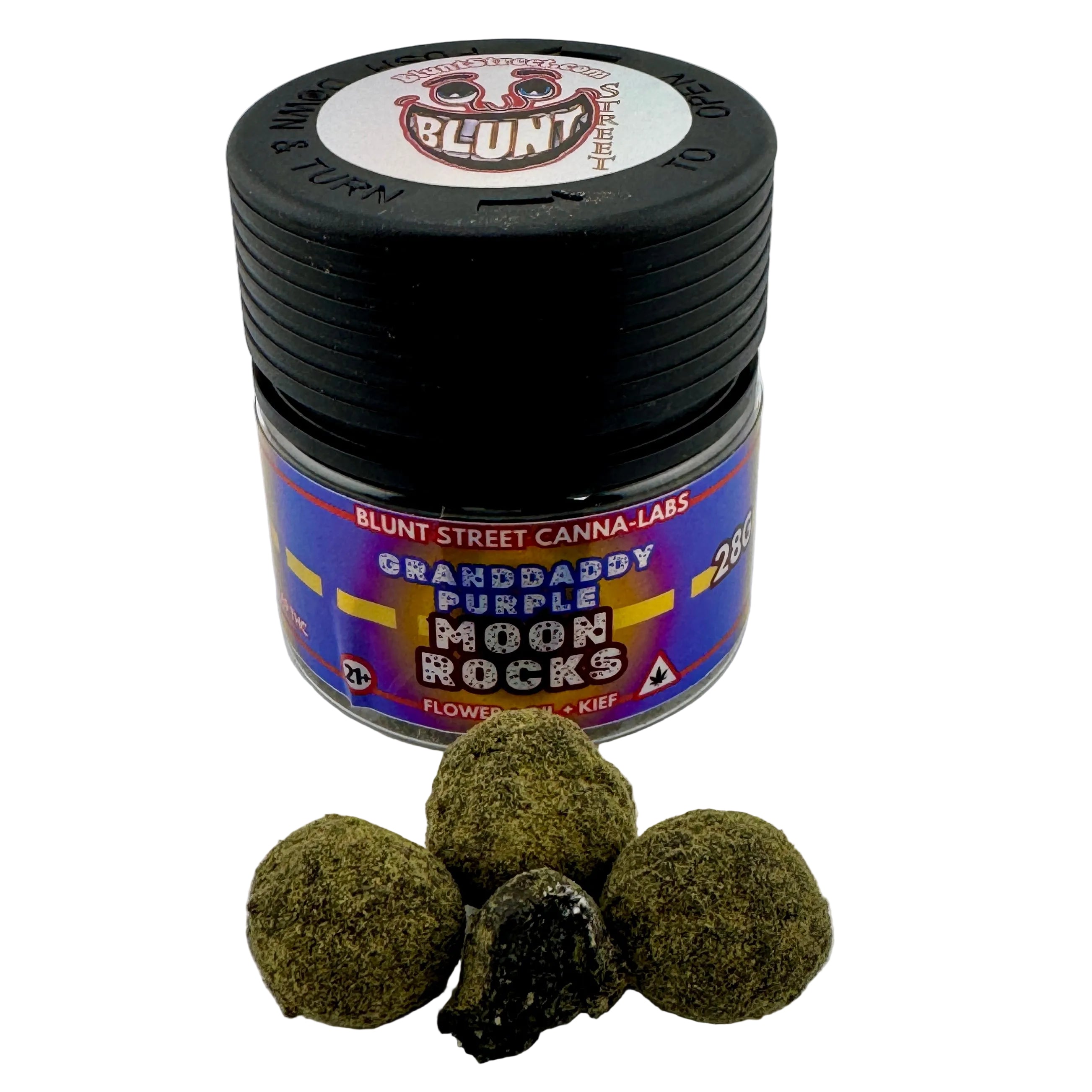 Granddaddy Purple Moon Rocks | 79% THCA – Carolina Hemp Cafe