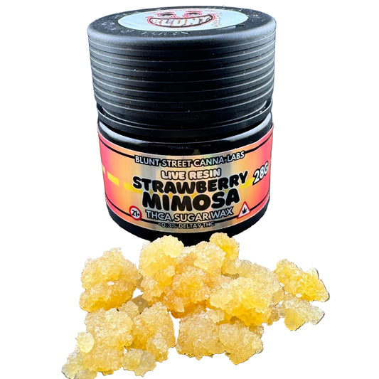 Bulk Strawberry Mimosa THCA Sugar Wax Dabs | 71.6% THCA
