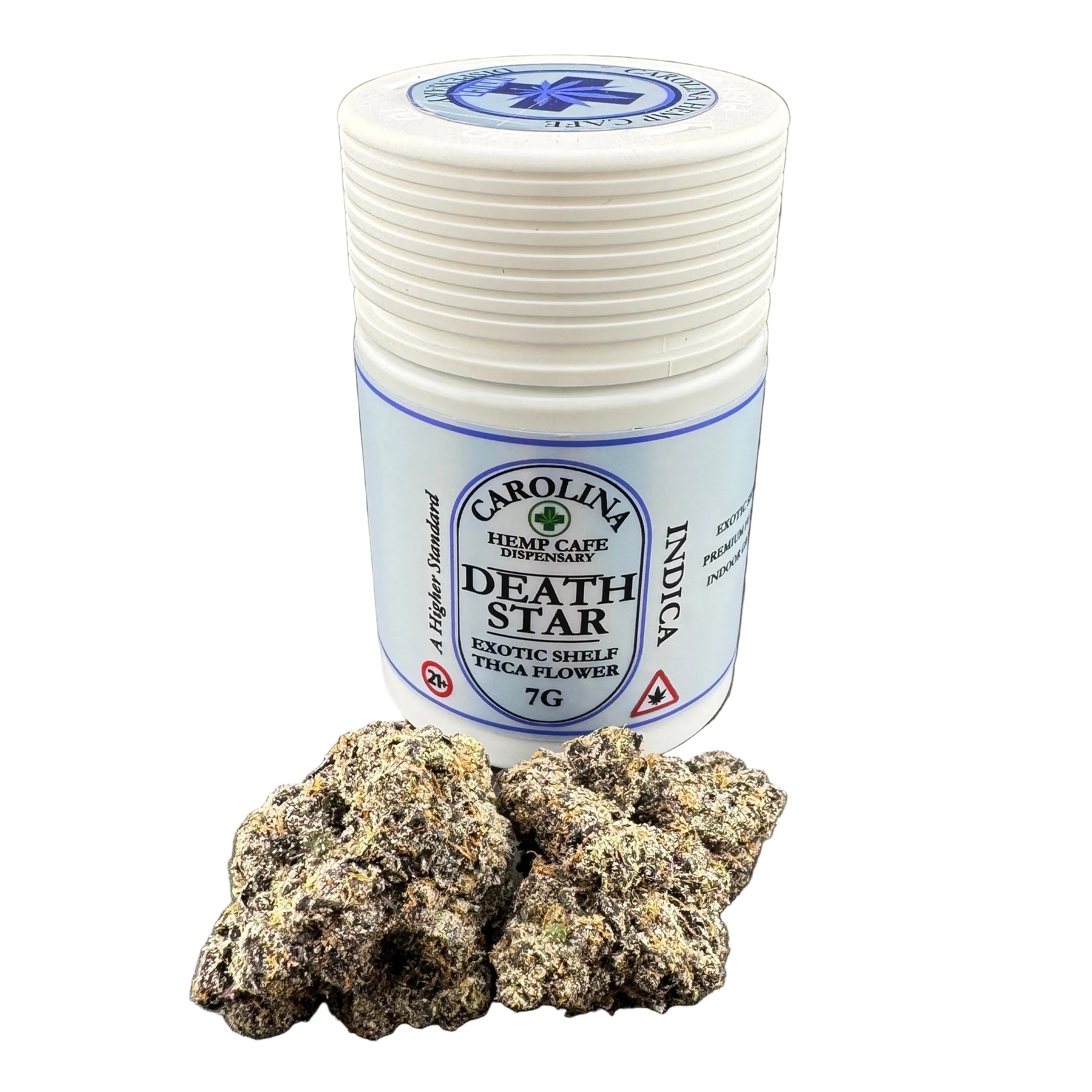 Death Star THCA Flower | Exotic Shelf Indica – Carolina Hemp Cafe