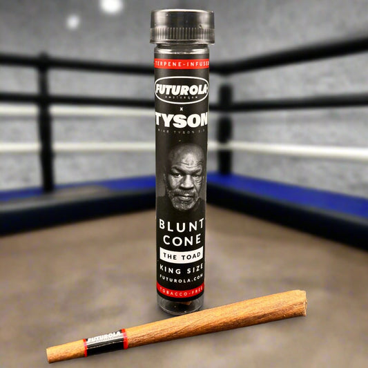 Tyson 2.0 x Futurola Terpene Infused & STUFFED with Gas Monkey Indica Blunt Cones TYSON