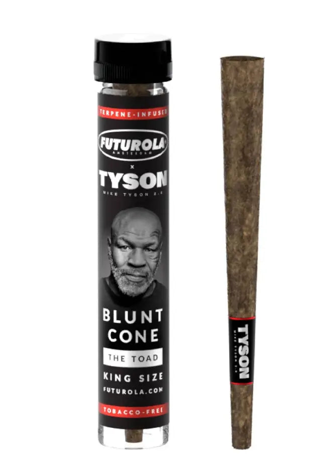 Tyson 2.0 x Futurola Terpene Infused & STUFFED with Gas Monkey Indica Blunt Cones TYSON