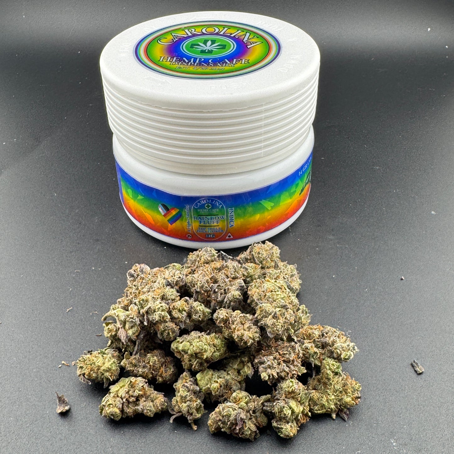 Rainbow Fluff Top Shelf THCA Flower