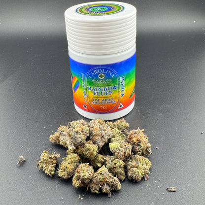 Rainbow Fluff Top Shelf THCA Flower