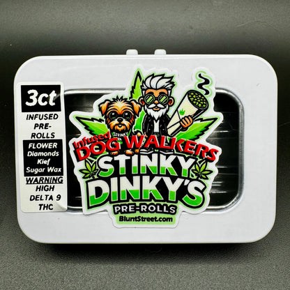 (COMING SOON) Stinky Dinky's Infused Dog Walker Pre-Rolls by Blunt Street Product vendor Pre-Roll  Carolina Hemp Cafe