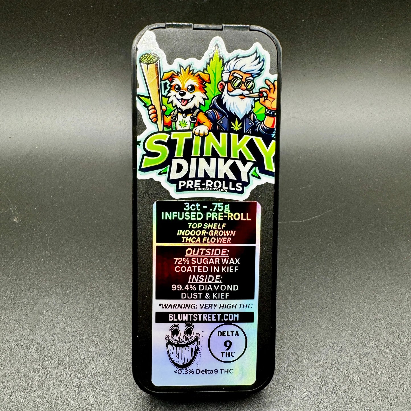 (COMING SOON)Stinky Dinky's Infused .75 GRAM Pre-Rolls Product vendor   Carolina Hemp Cafe