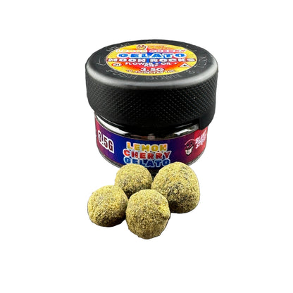Lemon Cherry Gelato THCA Moon Rocks