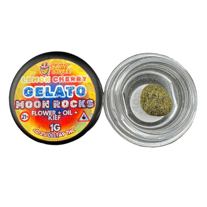 Lemon Cherry Gelato THCA Moon Rocks