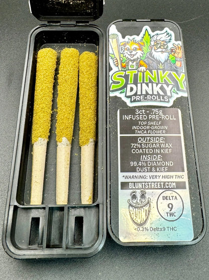 (COMING SOON)Stinky Dinky's Infused .75 GRAM Pre-Rolls Product vendor   Carolina Hemp Cafe